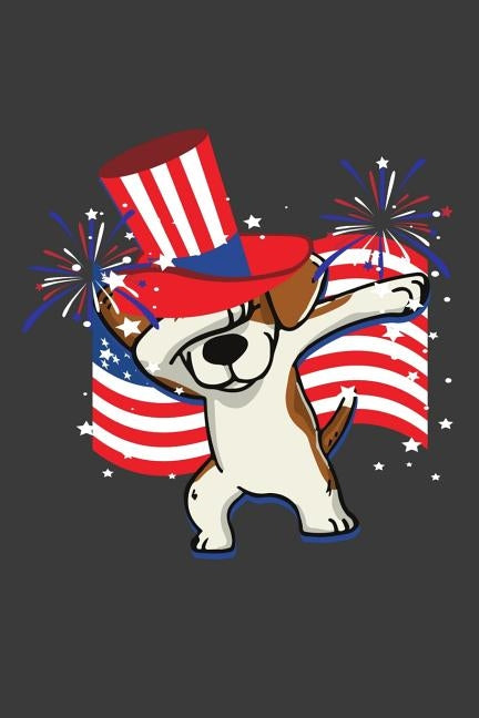 Patriotic Dabbing Beagle by Freak, Dabbing