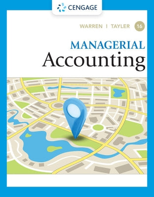 Managerial Accounting by Warren, Carl S.