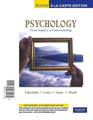 Psychology: From Inquiry to Understanding by Lilienfeld, Scott O.