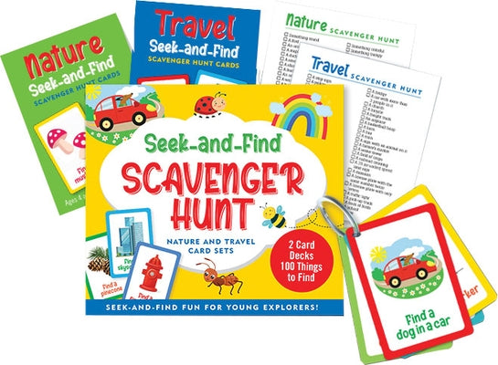 Seek-And-Find Scavenger Hunt Cards (2-Deck Pack) by Peter Pauper Press Inc