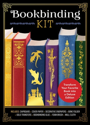 Bookbinding Kit: Transform Your Favorite Book Into a Deluxe Edition by Carestio, Amanda
