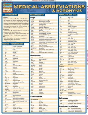 Medical Abbreviations & Acronyms by Linton, Corinne