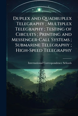 Duplex and Quadruplex Telegraphy; Multiplex Telegraphy; Testing of Circuits; Printing and Messenger-Call Systems; Submarine Telegraphy; High-Speed Tel by International Correspondence Schools