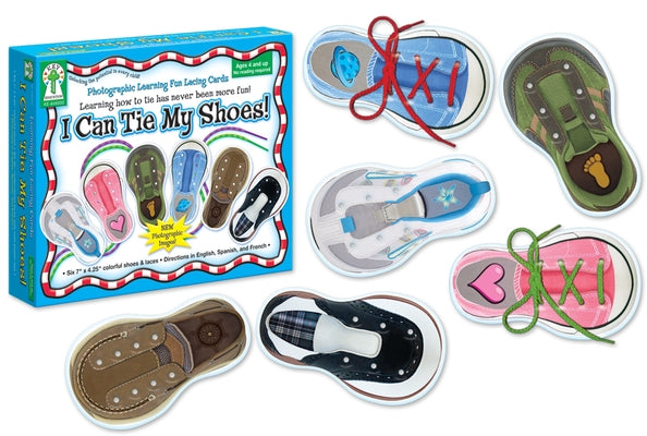 I Can Tie My Shoes Lacing Cards by Key Education Publishing