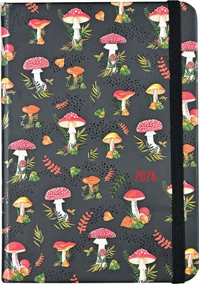 2026 Mushrooms Weekly Planner (16 Months, Sept 2025 to Dec 2026) by 