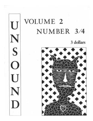 Unsound: Volume Two, Number Three/Four by Davenport, William Samuel