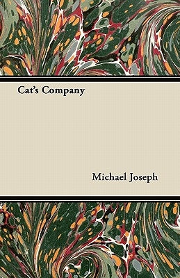 Cat's Company by Joseph, Michael