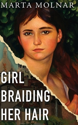 Girl Braiding Her Hair by Molnar, Marta