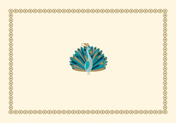 Peacock Note Cards by Peter Pauper Press