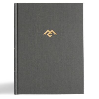 CSB Men of Character Bible, Revised and Updated, Charcoal Cloth Over Board by Csb Bibles by Holman