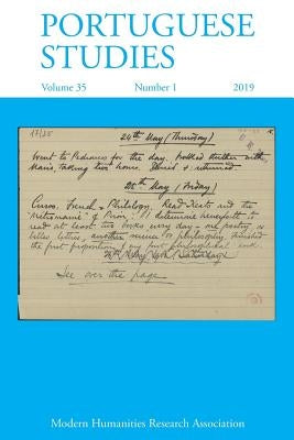 Portuguese Studies 35: 1 (2019) by De Medeiros, Paulo
