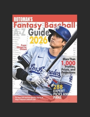 Rotoman's Fantasy Baseball Guide A-Z 2026 by Kreutzer, Peter