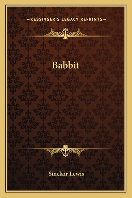 Babbit by Lewis, Sinclair