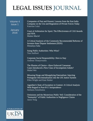 Legal Issues Journal 4(1) by Association, United Kingdom Law &. Soc
