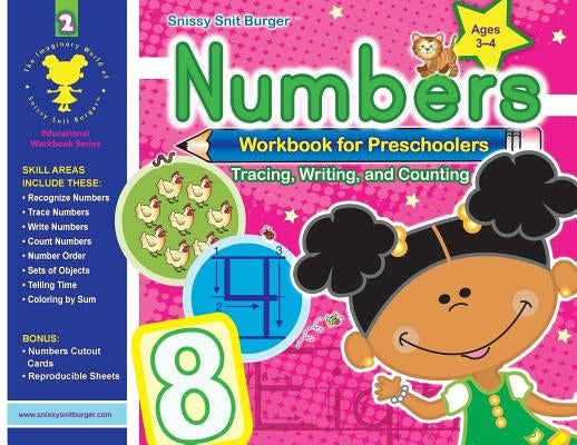 Snissy Snit Burger(TM) Numbers Workbook for Preschoolers by Evans, Joyce Ann