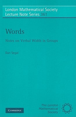 Words by Segal, Dan