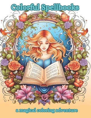 Colorful Spellbooks: A magical coloring book adventure by Alchemy, Dark