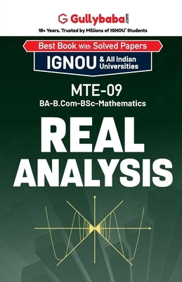 MTE-09 Real Analysis by Sharma, D. D.