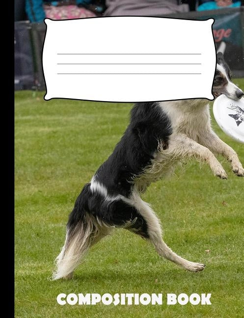 Composition Book: Frisbee Composition Notebook Wide Ruled by Publishing, Pinnacle Novelty