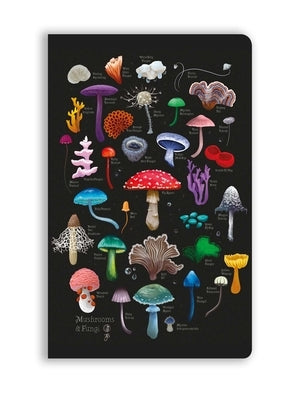 Anna Stead: Mushrooms & Fungi (Soft Touch Journal) by Flame Tree Studio