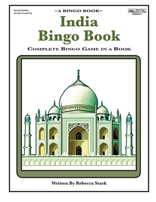 India Bingo Book: Complete Bingo Game In A Book by Stark, Rebecca