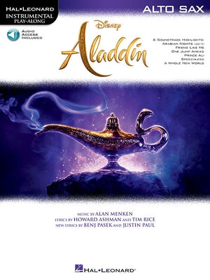Aladdin: Instrumental Play-Along for Alto Sax by Menken, Alan