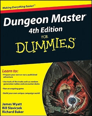 Dungeon Master For Dummies by Wyatt, James