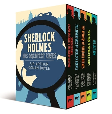 Sherlock Holmes: His Greatest Cases: 5-Volume Box Set Edition by Doyle, Arthur Conan