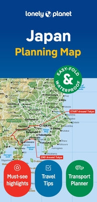 Lonely Planet Japan Planning Map 2 by Lonely Planet