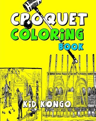 Croquet Coloring Book by Kongo, Kid