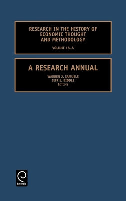 A Research Annual by Samuels, Warren J.
