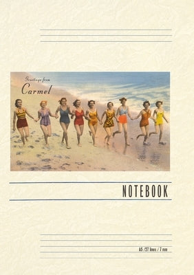 Vintage Lined Notebook Greetings from Carmel by Found Image Press