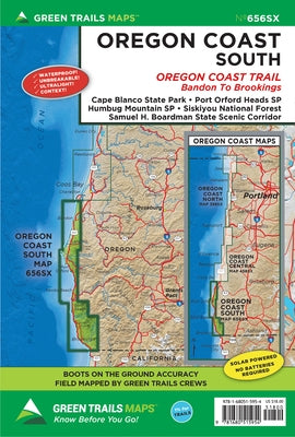 Oregon Coast South, or No. 656sx by Maps, Green Trails