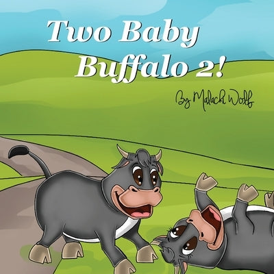 Two Baby Buffalo 2 by Wolf, Malachi