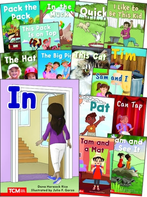 Decodable Books Grade Pk-K Set 1: 15-Book Set by Rice, Dona Herweck