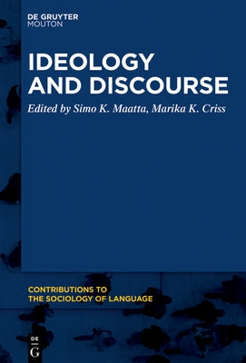 Mapping Ideology in Discourse Studies by Määttä, Simo K.