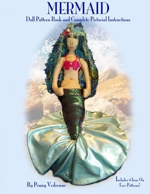 Mermaid Doll Pattern and Instructions by Vedrenne, Penny