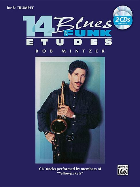 14 Blues & Funk Etudes [With 2 CDs] by Mintzer, Bob