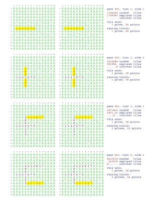 Prime Scrabble Examples 451-500 by Gurtowski, Francis