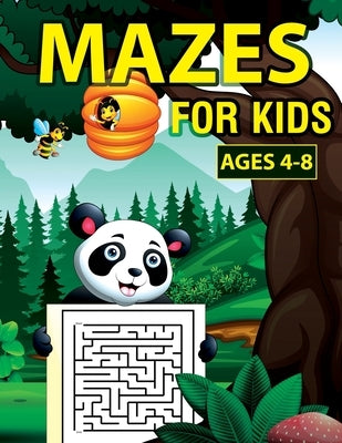 Mazes For Kids Ages 4-8: Awesome Fun Maze Activity Book With 50 Fun & Educational Maze Puzzles For Kids Ages 4-8 by Publishing, Maze Activity Funn