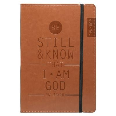Journal - Lux-Leather - Brown by Christian Art Gifts