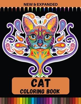 Cat Coloring Book (New & Expanded): A Coloring Book for Adult who love Cat by Point, Print