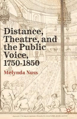 Distance, Theatre, and the Public Voice, 1750-1850 by Nuss, M.