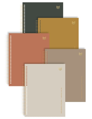 CSB She Reads Truth Spiral Bound Notetaking Bible, Five-Volume Set, Hardcover by Myers, Raechel