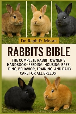 Rabbits Bible: The Complete Rabbit Owner's Handbook - Feeding, Housing, Breeding, Behavior, Training, and Daily Care for All Breeds by D. Moore, Raph