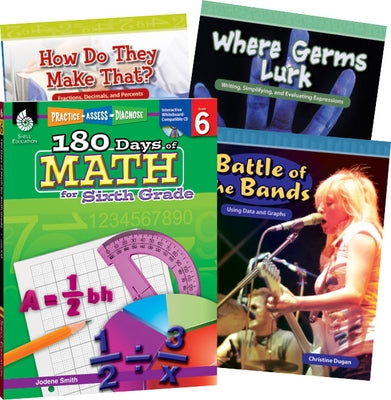 Learn-At-Home: Math Bundle Grade 6 by Multiple Authors