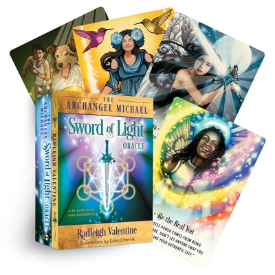 The Archangel Michael Sword of Light Oracle: A 44-Card Deck and Guidebook by Valentine, Radleigh