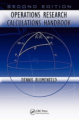 Operations Research Calculations Handbook by Blumenfeld, Dennis