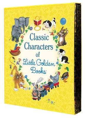 Classic Characters of Little Golden Books: The Poky Little Puppy; Tootle; The Saggy Baggy Elephant; Tawny Scrawny Lion; Scuffy the Tugboat by Various