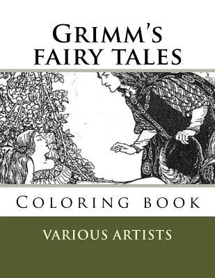 Grimm's fairy tales: Coloring book by Guido, Monica